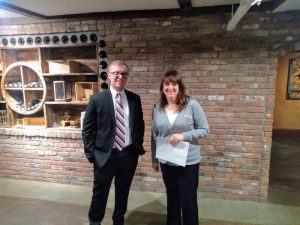 Lisa Celio and Luke Lehman from Bank 5